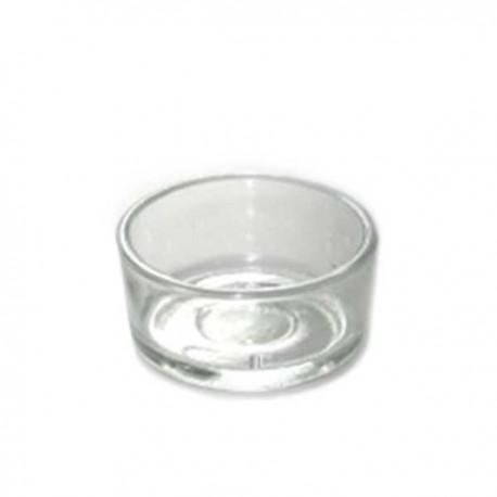 Small glass cup for candles - L'Alchimie des Bougies