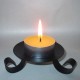 Giant beeswax tealight candle