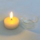 Beeswax tealight candle without small pot