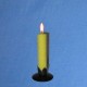 4 beeswax tall candles 2x13cm