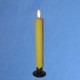 4 beeswax tall candles 2,5x20cm