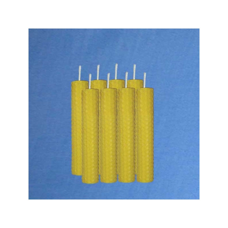 Lot De 12 Bougies Auriculaires En Cire D'abeille - Pour Soin Des Oreilles, Relaxation, Fabriquées à La Main (23 Cm)