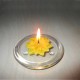 floating beeswax candle flower2