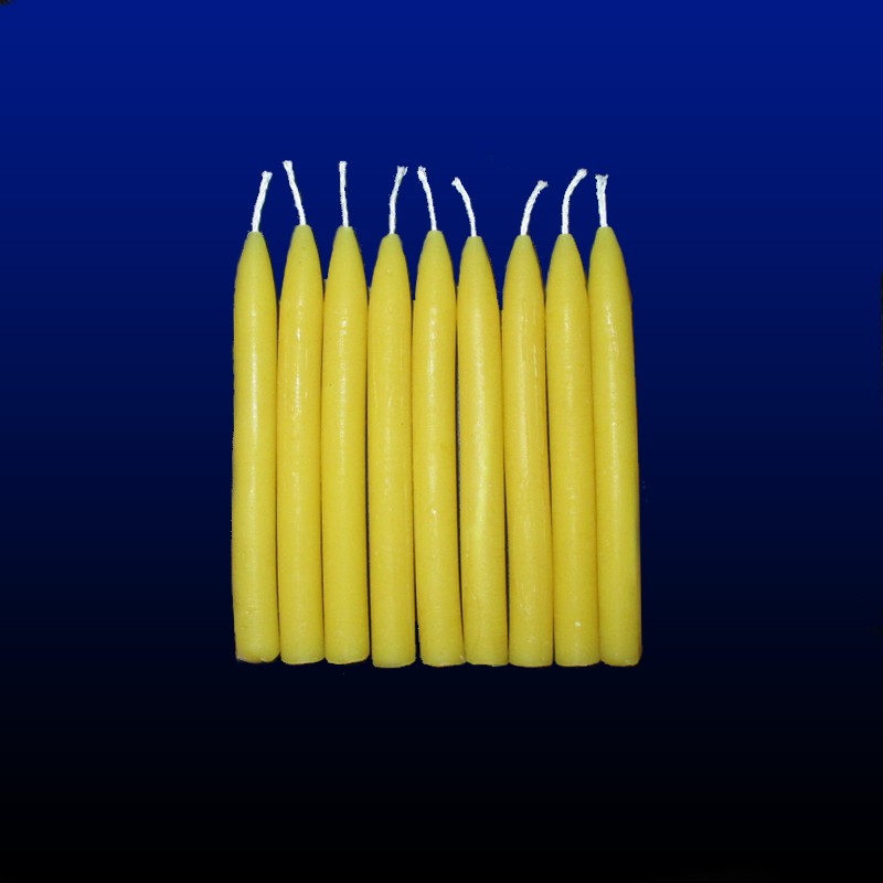 Bougies D Anniversaire En Cire D Abeille Lot De 9 L Alchimie Des Bougies