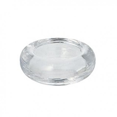 Bougeoir en verre pour chauffe-plats
