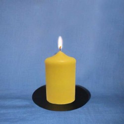 Beeswax small pillar 4,5x6cm
