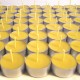 32 tealight beeswax candles