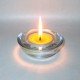 16 tealight beeswax candles