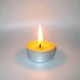 8 tealight beeswax candles