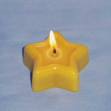 "Shining Star" candle